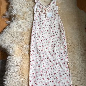 See You Monday Floral Textured Top